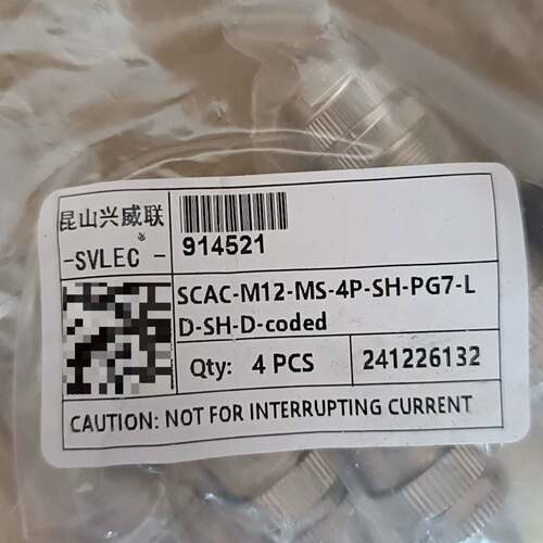 可维修昆山兴威联SCAC-M12-MS-4P-SH-PG7-L议价