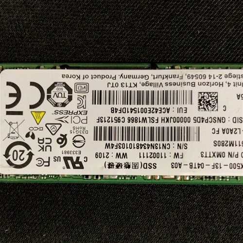 维修SK NVMe 1TB 固态硬。型号：PC611 N议价