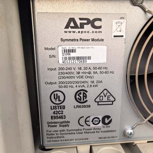 可维修APC SYPM4KI功率模块 4KVA 2.8KW议价