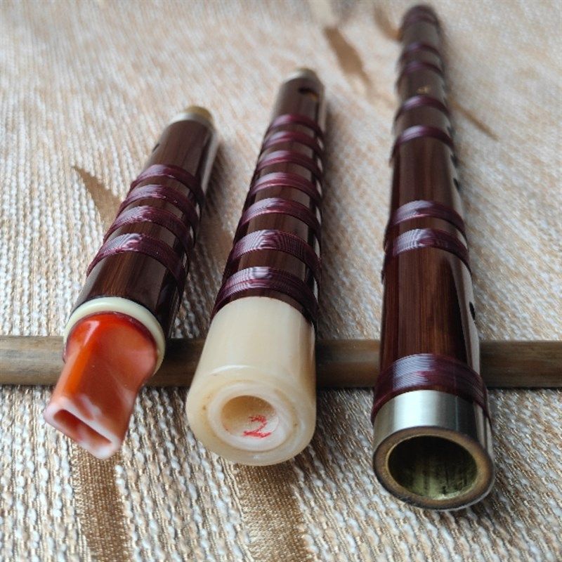 横竖都可以吹的三节六孔苦竹笛子乐器入门教学演奏专业人士用包邮