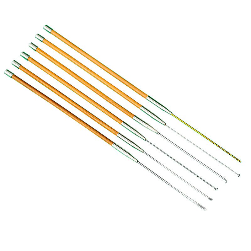 专业套装掏耳勺精细弹性耳扒耳膜圈薄耳起卷棉棒高级手工采耳工具