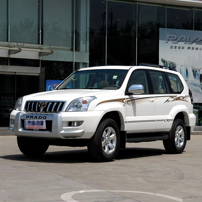 适用于老款霸道车身彩贴拉花 普拉多汽车装饰车贴纸腰线整车贴花