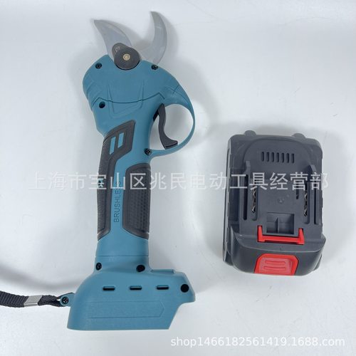 锂电修枝剪无线果树剪刀园林剪刀电动充电剪刀粗枝剪电动工具