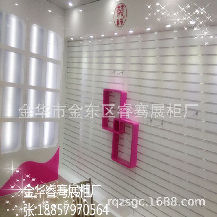 展柜设计制作 服装展柜配件 木地台 超市货柜定做 特产展示柜订做