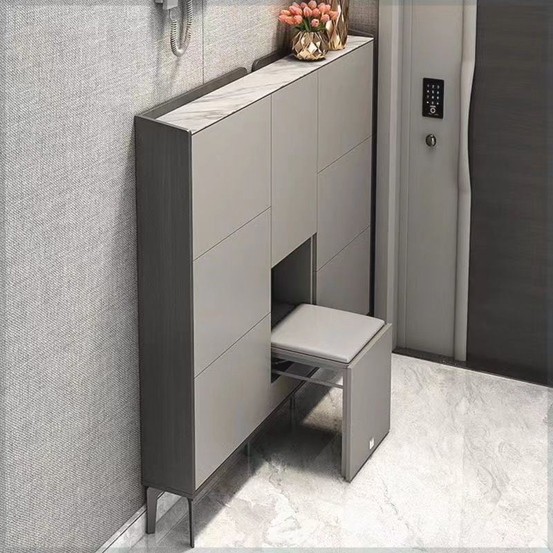 轻奢简约翻斗鞋柜大容量靠墙17cm