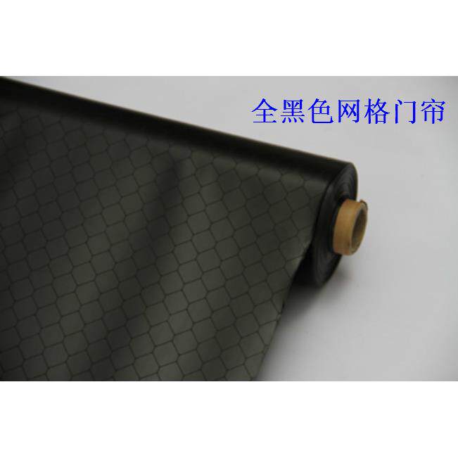 厂价直销全黑色防静电帘透明门帘PVC防静电网格帘防静电门帘