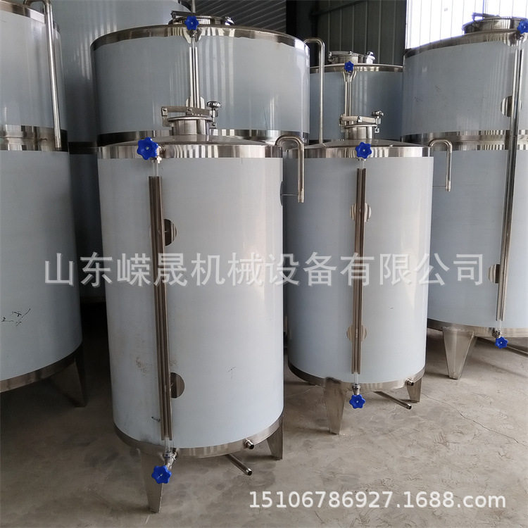 单层不锈钢储酒罐1立方白酒储存罐食品级储油容器