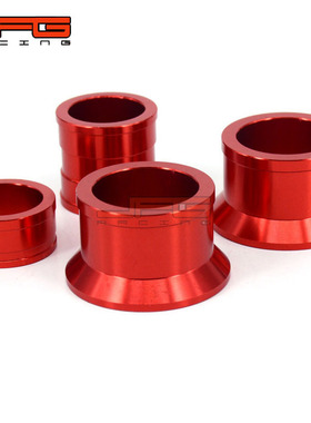 摩托车CR CRF125R 250R 250X 450R 450X轮毂前后CNC轴套隔套