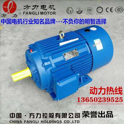 三相异步380V电动机4极1400转22/30/37/45/55/75KW全铜国标马达