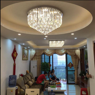 吸顶灯客厅灯圆形大厅水晶灯现代卧室书房餐厅灯厂家灯具