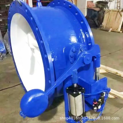 大口径HH47X/H47XF/HDH47X-10Q蝶式缓冲止回阀球墨铸铁法兰连接式