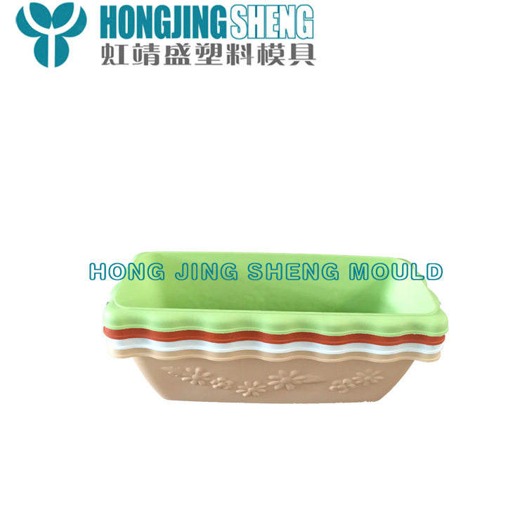 各种规格塑料花盆 花缸注塑模具