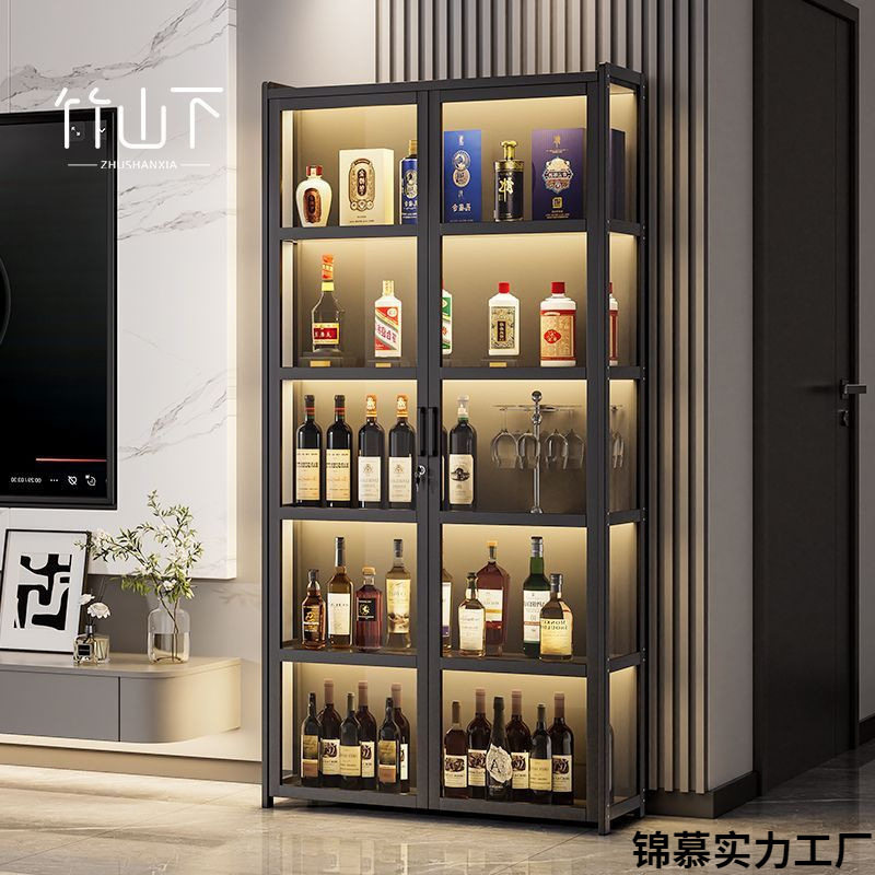 2024新款靠墙小型白酒展示柜