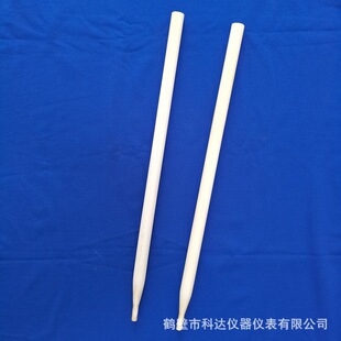 定硫仪用异径管化学瓷锥管陶瓷异径管石英异径管瓷舟