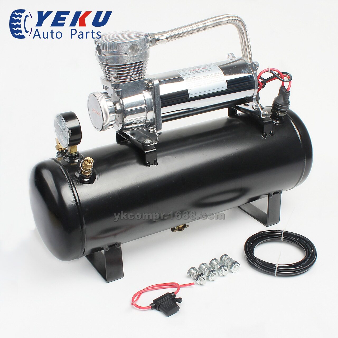12V车载悬挂充气泵2.5加仑200PSI