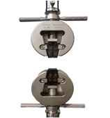 拉力机拉伸夹具5T微机控制电子拉力试验机拉伸夹具平钳口楔形夹具