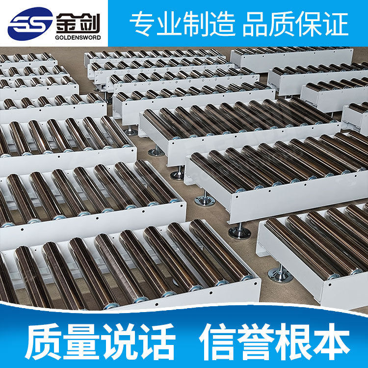 无动力滚筒输送线自动化成套图片