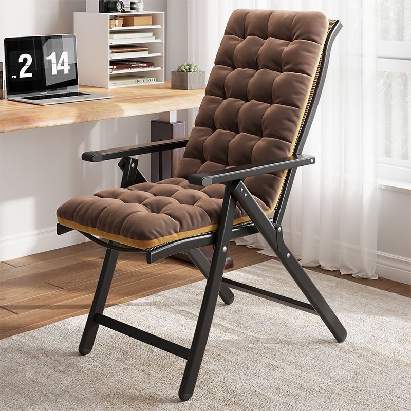 折叠可躺椅午休午睡懒人家用办公室宿舍寝室单人电脑学习椅子靠背