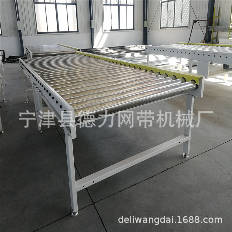无动力镀锌滚筒输送线卸货神器
