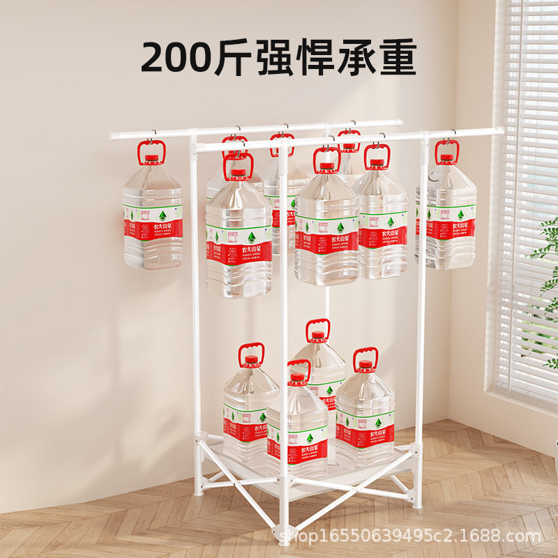 折叠晾衣架落地室内家用阳台伸缩移动小型便携式多功能卧室挂衣架