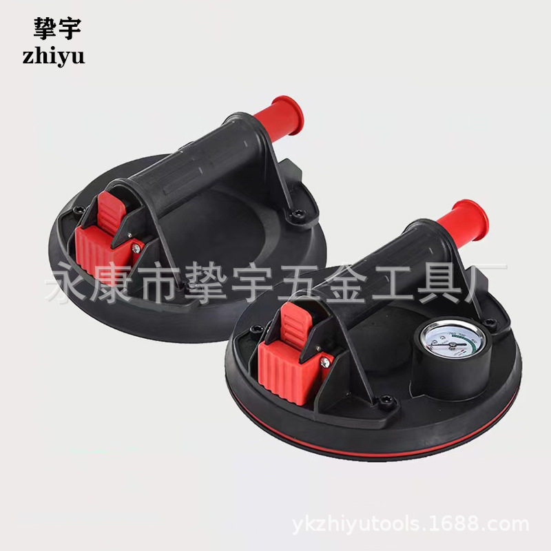 瓷砖真空吸盘固定器气泵重型玻璃贴瓷砖工具大理石吸提器