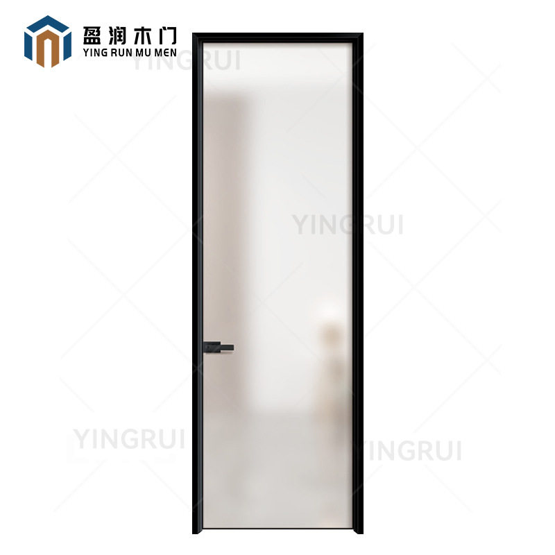 铝木门定制折叠铝木玻璃隔断门室内别墅漆门卫生间房间工程厕所