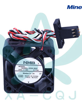 1608KL-05W-B69 24V法那科风机带端子 NMB美蓓亚  4020 散热风扇