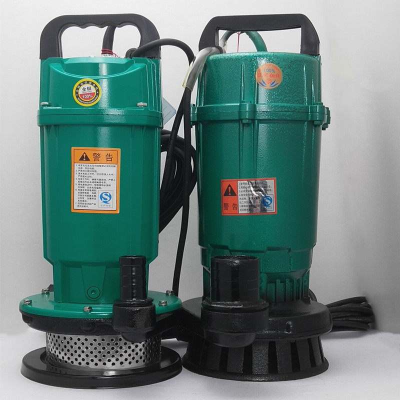 220V高扬程小型家用潜水泵农用灌溉抽水机2寸3寸4寸大流量清水泵