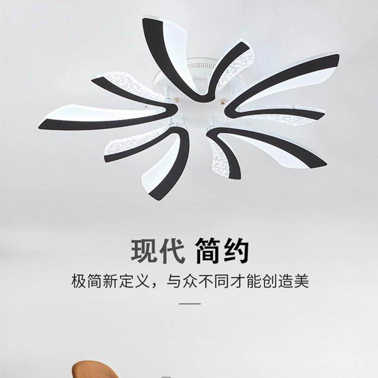 客厅灯led热销亚克力卧室灯具灯饰V字创意灯LED餐厅灯简约