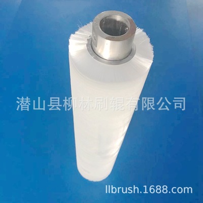 厂家直销钢材预处理线滚刷、尼龙缠绕毛辊刷、玻璃清洗设备刷辊