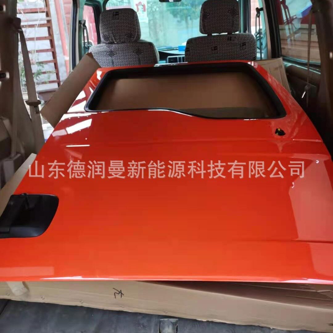 重汽汕德卡车门中网包角副杠图片