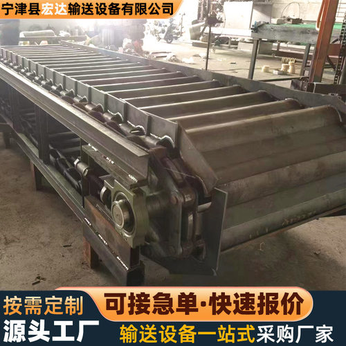 重型耐高温鳞板输送机矿山碎石