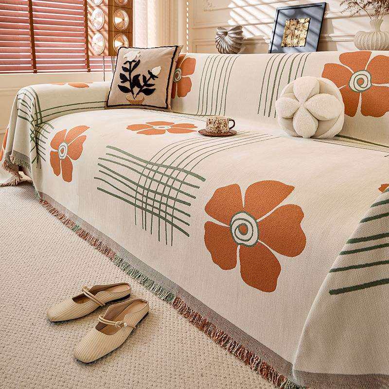 组合沙发垫2026新款四季通用简约风一片式懒人沙发巾全盖沙发盖布