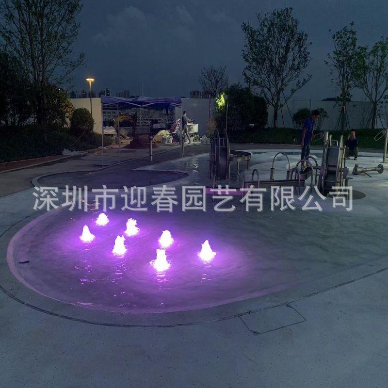 旱地室外小型鱼池鼓泡涌泉喷头