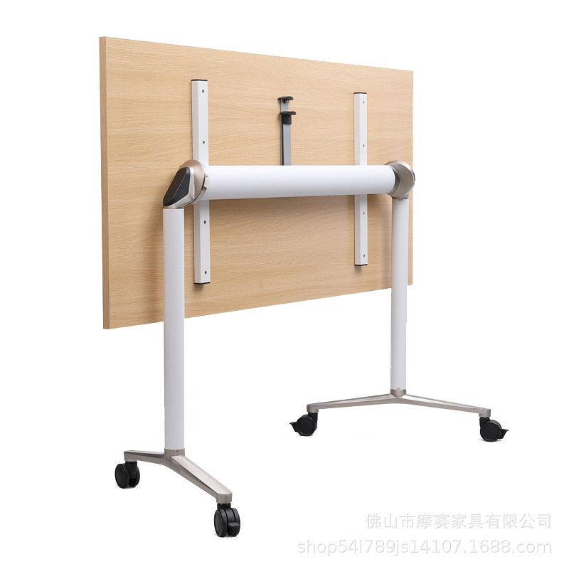 极简可折叠旋转长方形会议桌