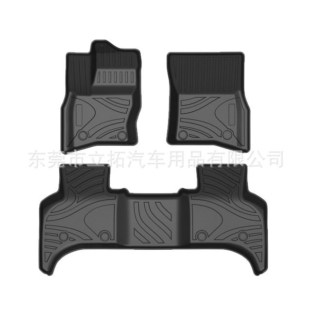 适用于20-26年路虎卫士（进口版）5门高质量环保耐磨脚垫尾箱垫