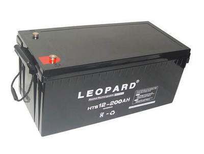 LEOPARD美洲豹蓄电池HTS12-20012V200AH免维护铅酸电池