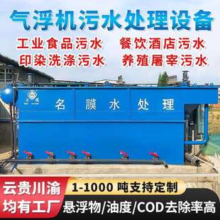电絮凝气浮机一体化气浮装置溶气气浮机污水处理设备工厂