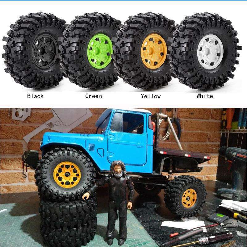 RS红蜘蛛1/10攀爬胎TRAXXAS易控AXIAL 瑞泰SCX10 非洲狮+轮毂R155