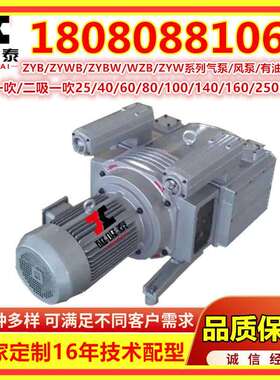 ZYB250A真空压力复合气泵/风泵7.5KW电子电工干式旋片泵真空气泵