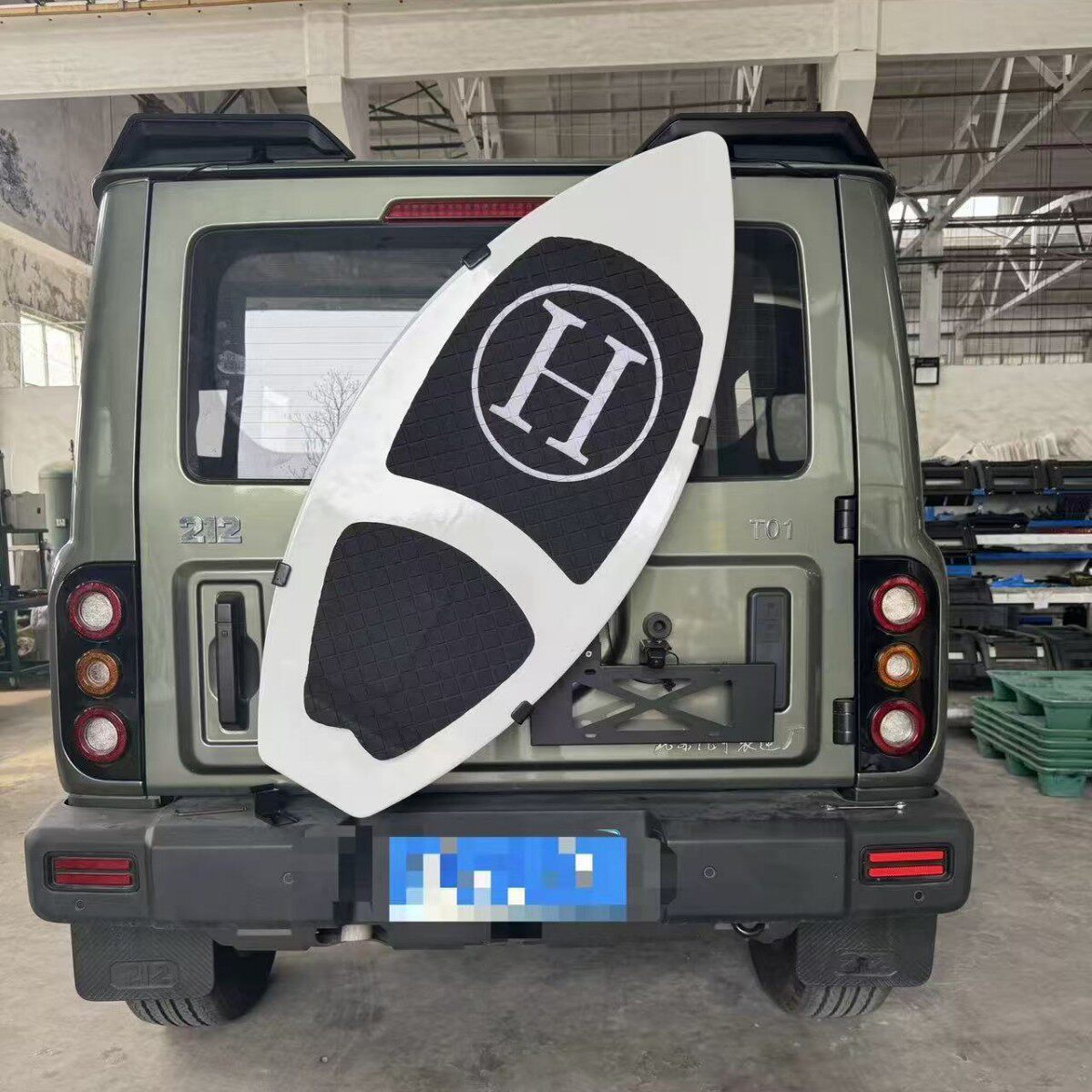 G5U冲浪板内扣悬挂防脱改装件