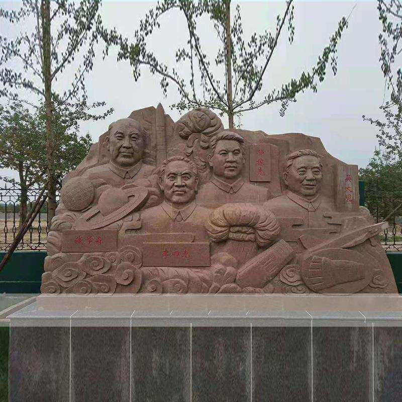 石材浮雕花岗岩景观墙大理石砂岩浮雕园林景观壁画花岗岩雕刻