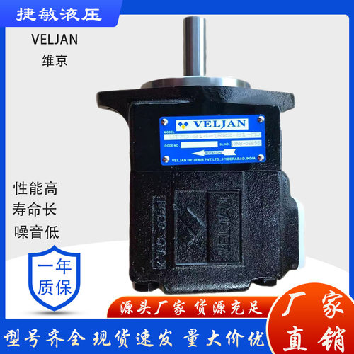 印度维京VELJAN液压油泵VT6CC-017- 014-1R00-B1双联叶片泵22/28