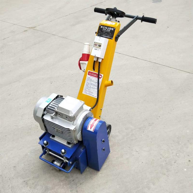 小型手推式250型铣刨机混凝土打毛拉毛机路面电动铣刨机