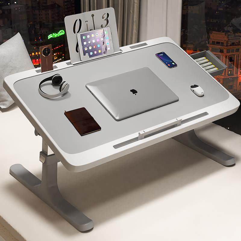 可升降叠床小桌子简约宿舍学生写字床书桌学习调节高度支家用卧室