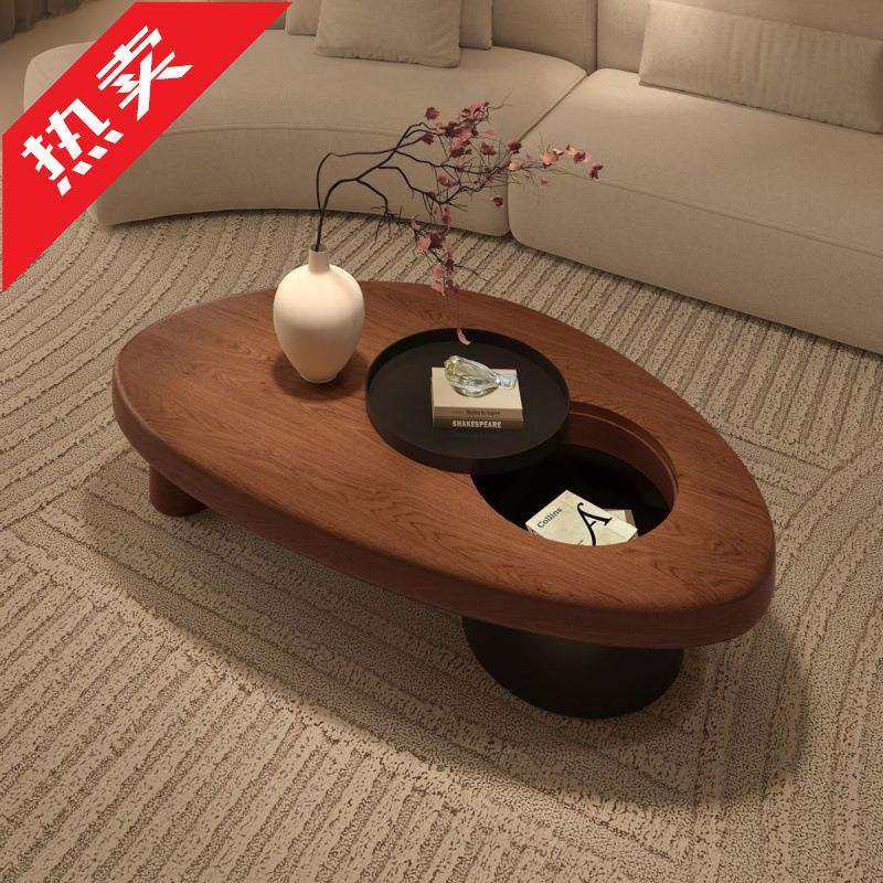 2025异形新款简约小户型创意原木古风实木茶几茶桌家用客厅,影音电器,更多影音配件,淘宝优惠券,粉丝福利购,淘宝优惠卷