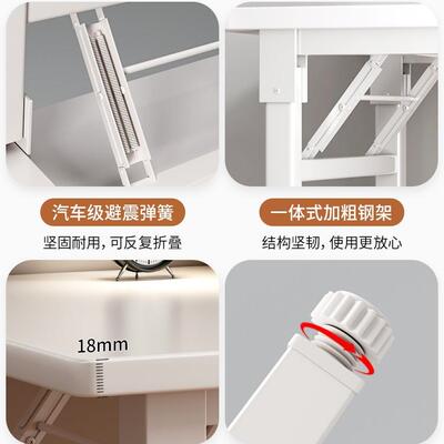 可折叠桌简出租屋书学习写字桌长方形子家用F99ST76T办公电脑桌桌