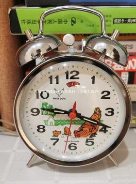 风小鸡啄家米经典古怀旧卧室量大音学F76S9TS8复生用发条打铃机械