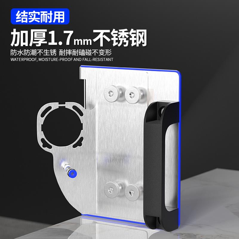 角磨机倒角神器100型新款瓷砖45度倒角器切角器磁砖固定切割支架