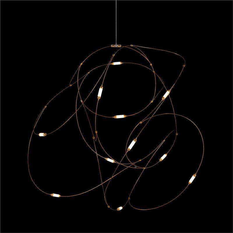 极艺简厅吊灯极简现代简餐约设计师术网红前台厅吧台客餐新款无品